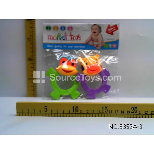 Animal Teether Set of 2 Animal Teether Set of 2