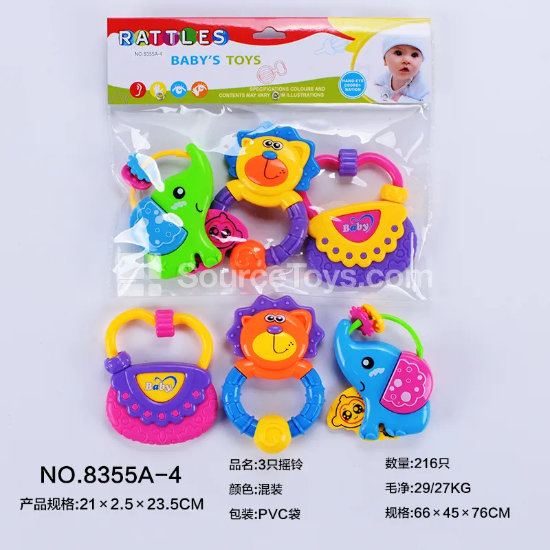 3-Piece Rattle Set 3-Piece Rattle Set
