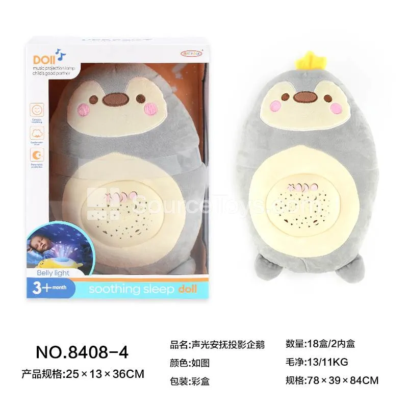 Projection Soothing Penguin Toy