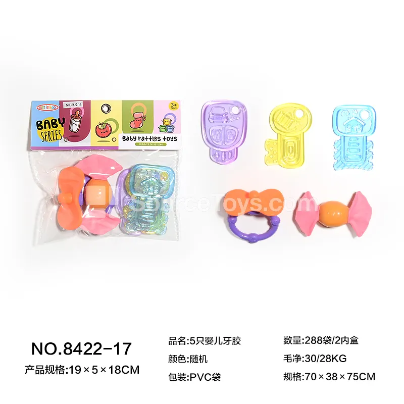 5 Baby Teethers 5 Baby Teethers