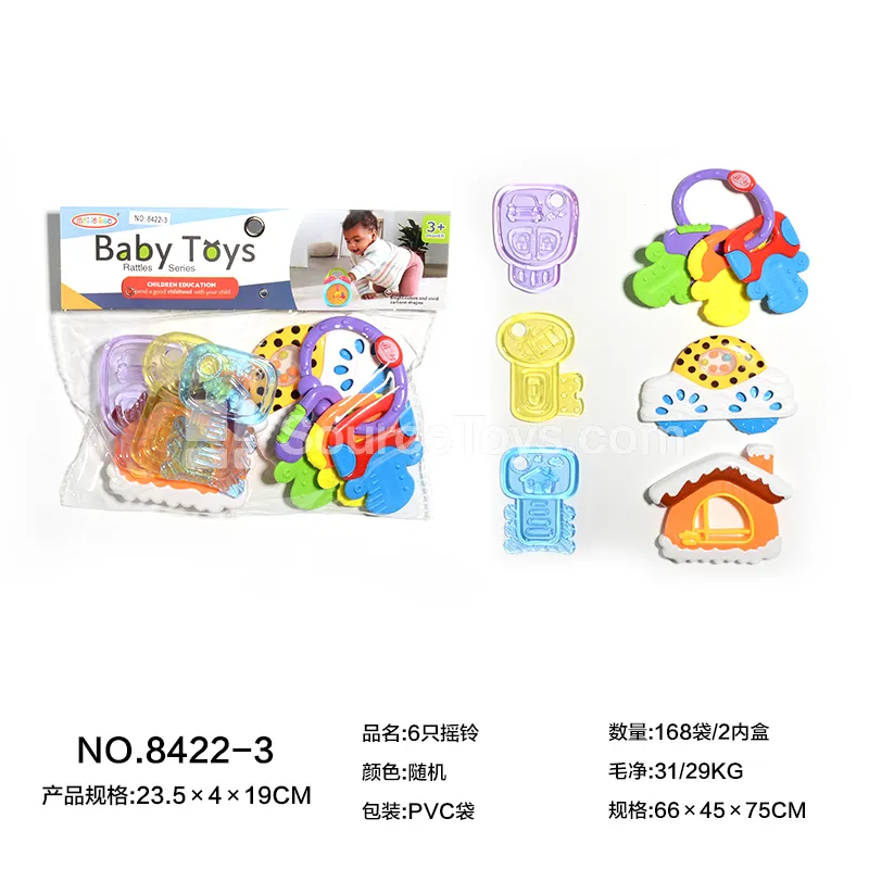 6 Pieces Rattles 6 Pieces Rattles