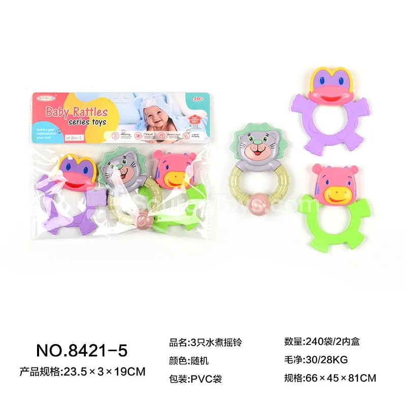 3 Pack Boilable Rattles 3 Pack Boilable Rattles