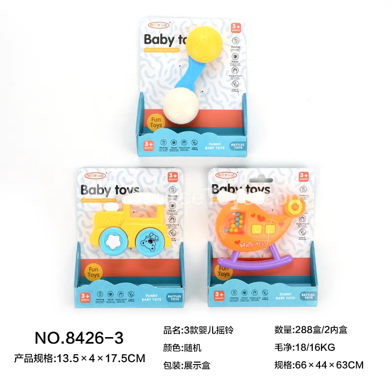 3 Styles Baby Rattles 3 Styles Baby Rattles