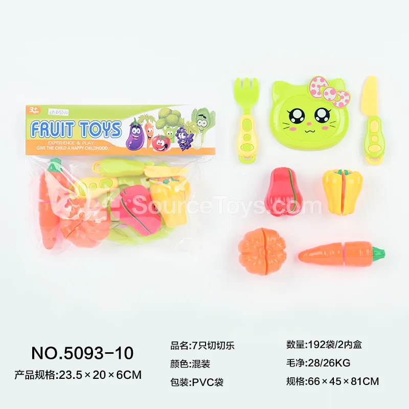 7-Piece Pretend Play Cutting Set