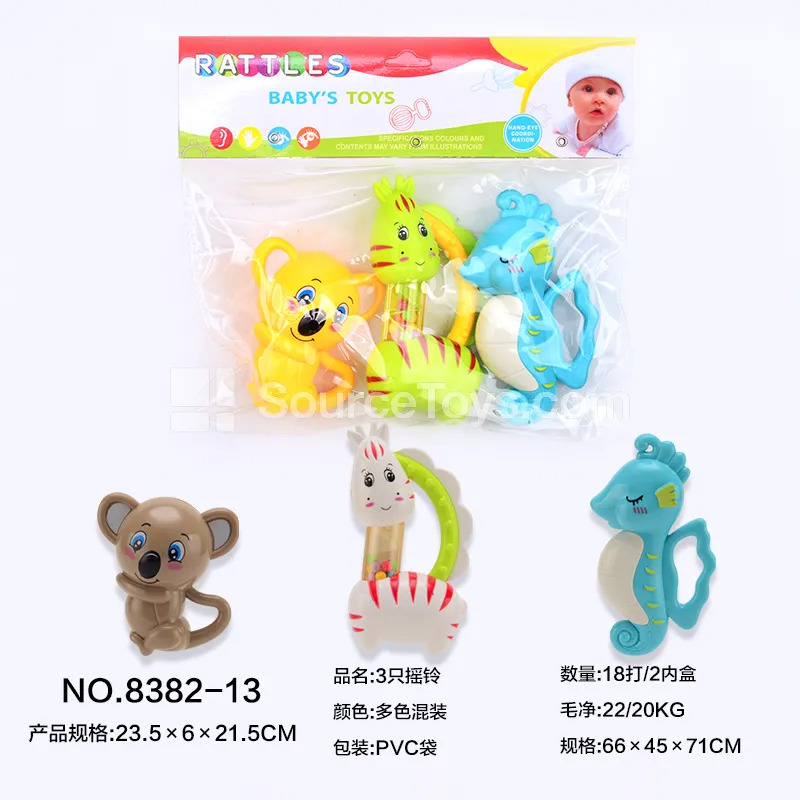 3 Pack Baby Rattles 3 Pack Baby Rattles