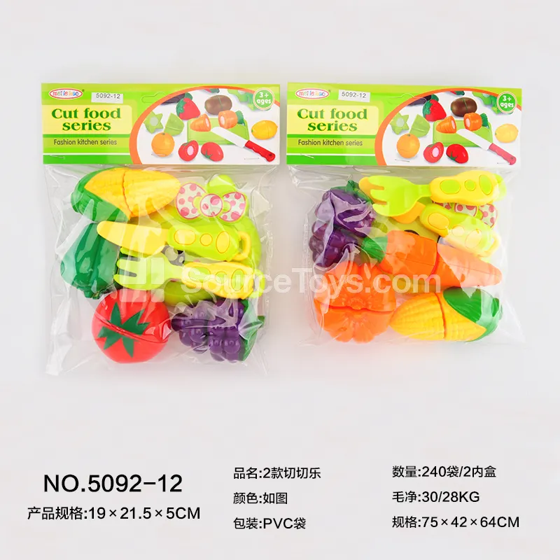 Pretend Play Cutting Toys, 2 Styles