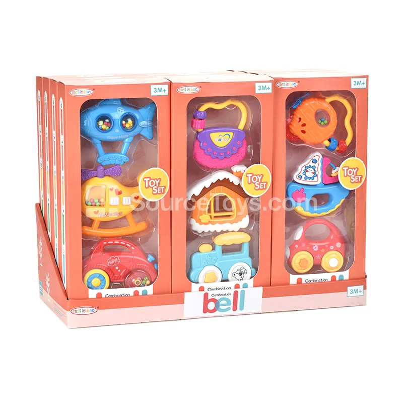 3 Styles Baby Rattle 3 Styles Baby Rattle