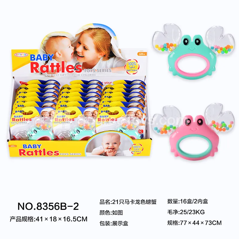 Macaron Color Crab Toys