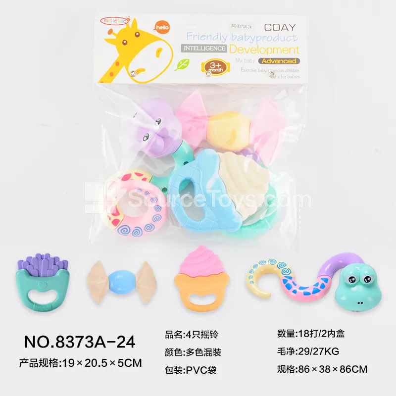 4 Pack Rattles 4 Pack Rattles