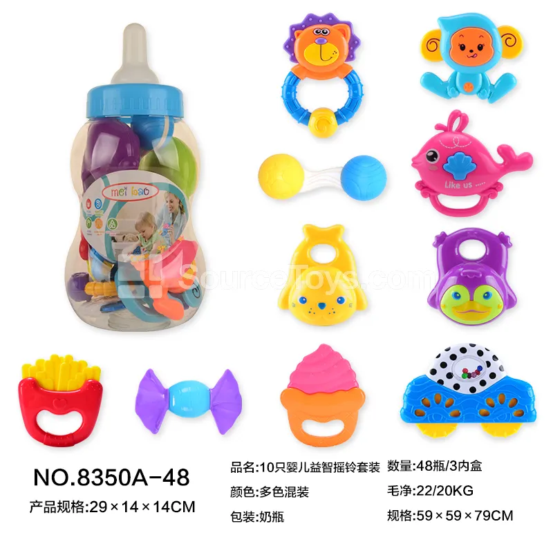 10-Piece Baby Rattle Set 10-Piece Baby Rattle Set