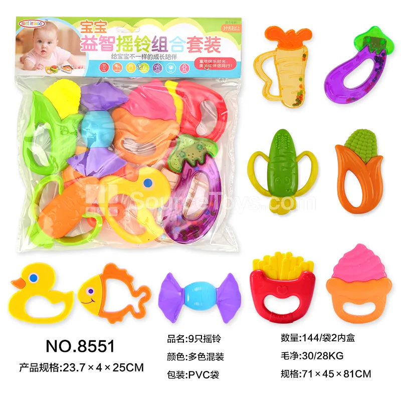 9 Pack Rattle Toys 9 Pack Rattle Toys