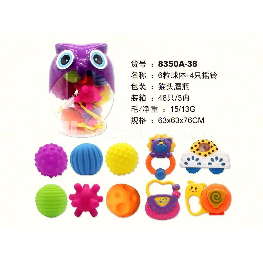 6 Balls and 4 Rattles 6 Balls and 4 Rattles