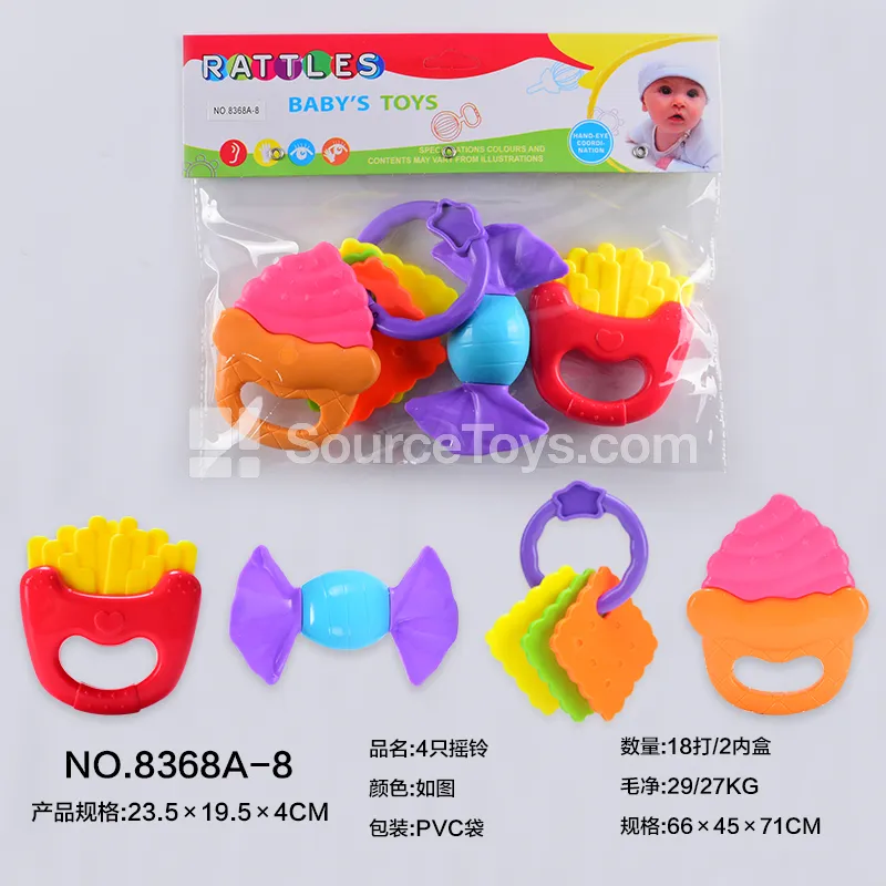 Set of 4 Rattles Set of 4 Rattles