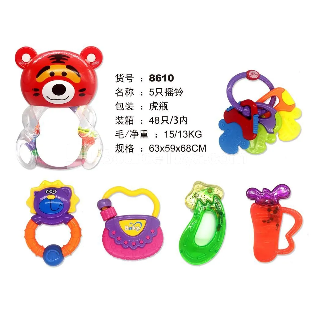 8-Piece Rattle Set 8-Piece Rattle Set