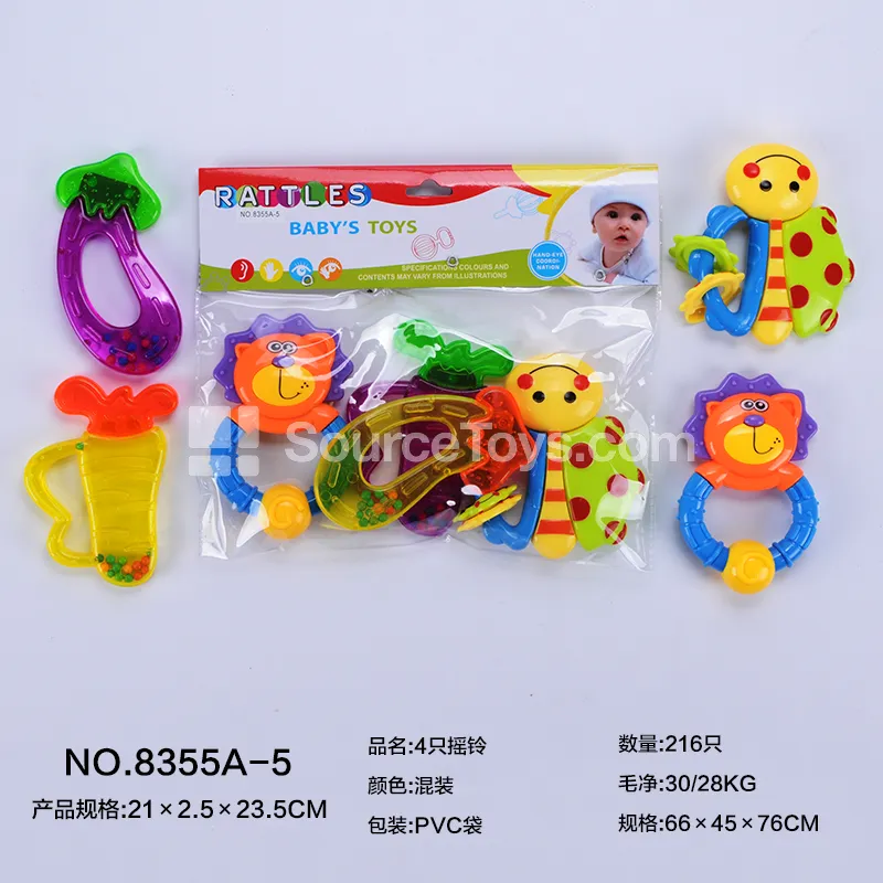4-Piece Rattle Set 4-Piece Rattle Set