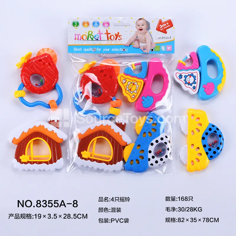4 Pcs Rattles 4 Pcs Rattles