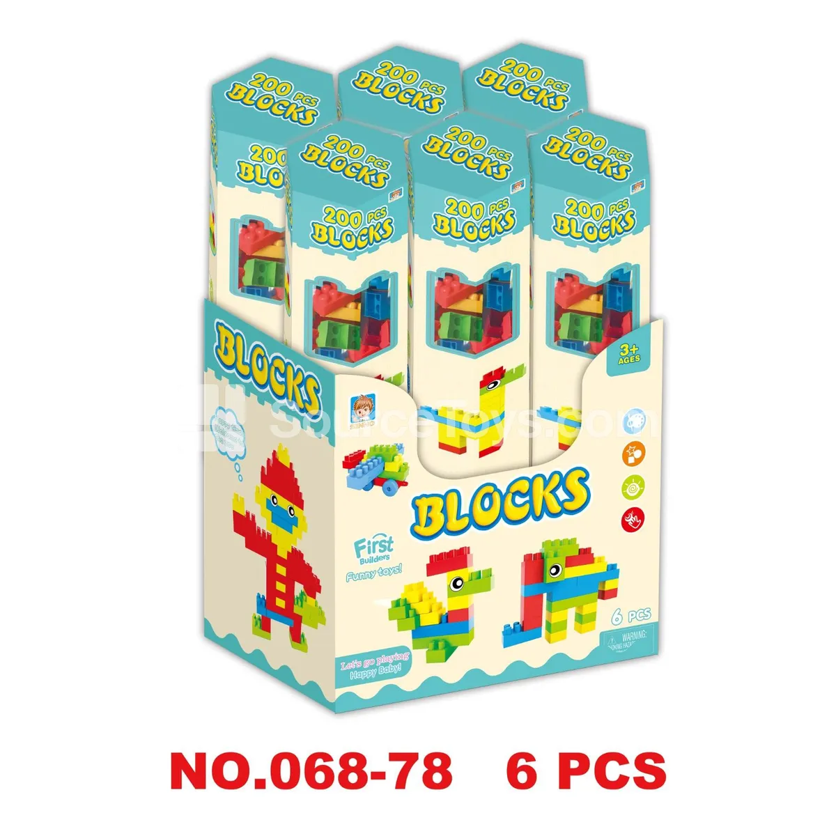 Display Box 6 Styles 200PCS Display Box 6 Styles 200PCS