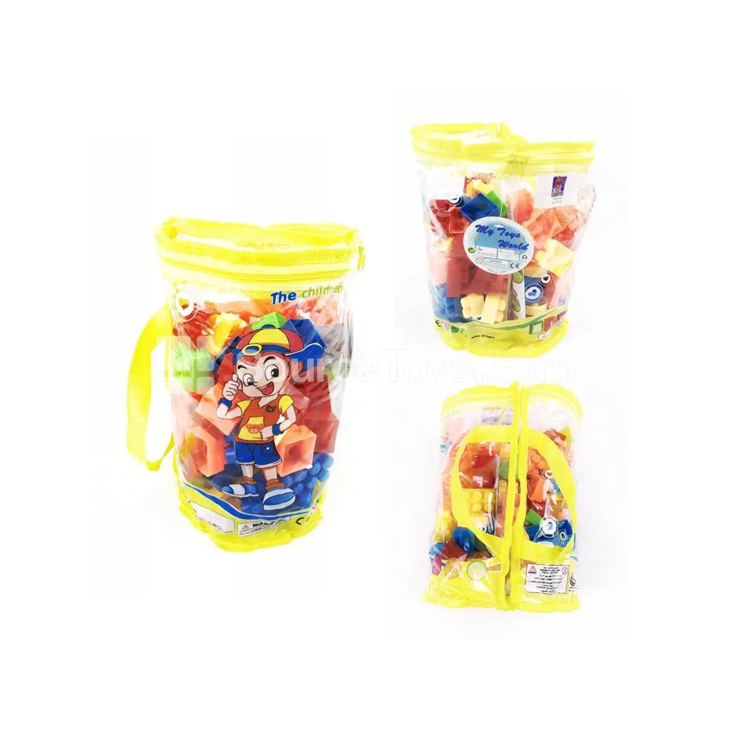 Backpack Bag Building Blocks 82PCS Backpack Bag Building Blocks 82PCS