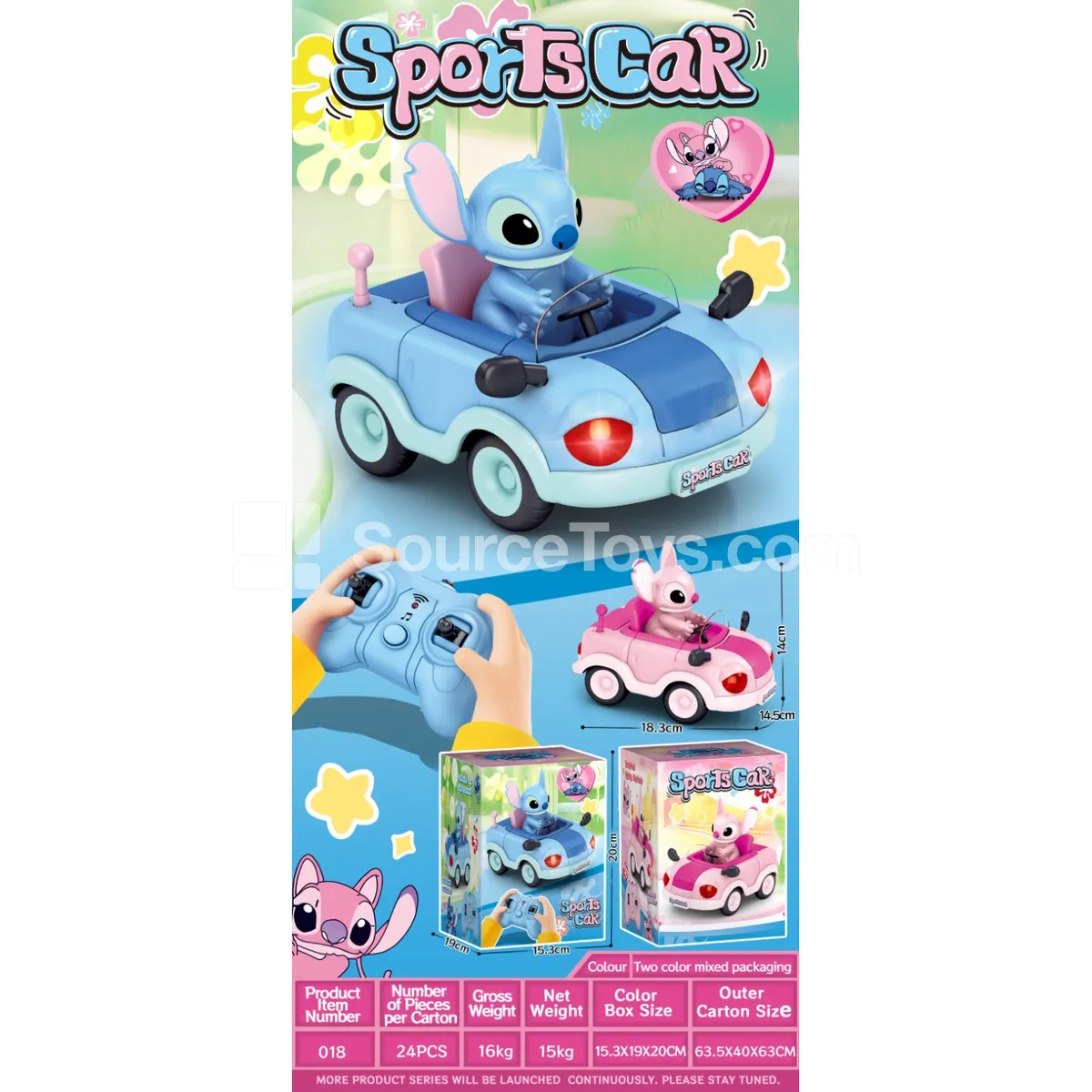 Remote Control Car with Rechargeable Battery
