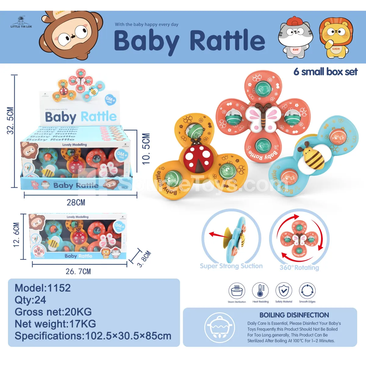Suction Cup Spinning Toy Suction Cup Spinning Toy