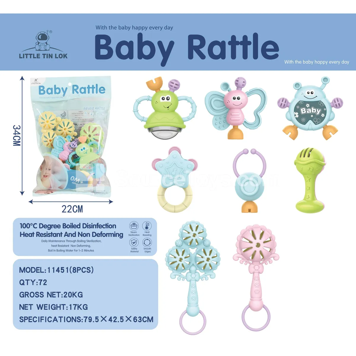 Rattle 8-Piece Set