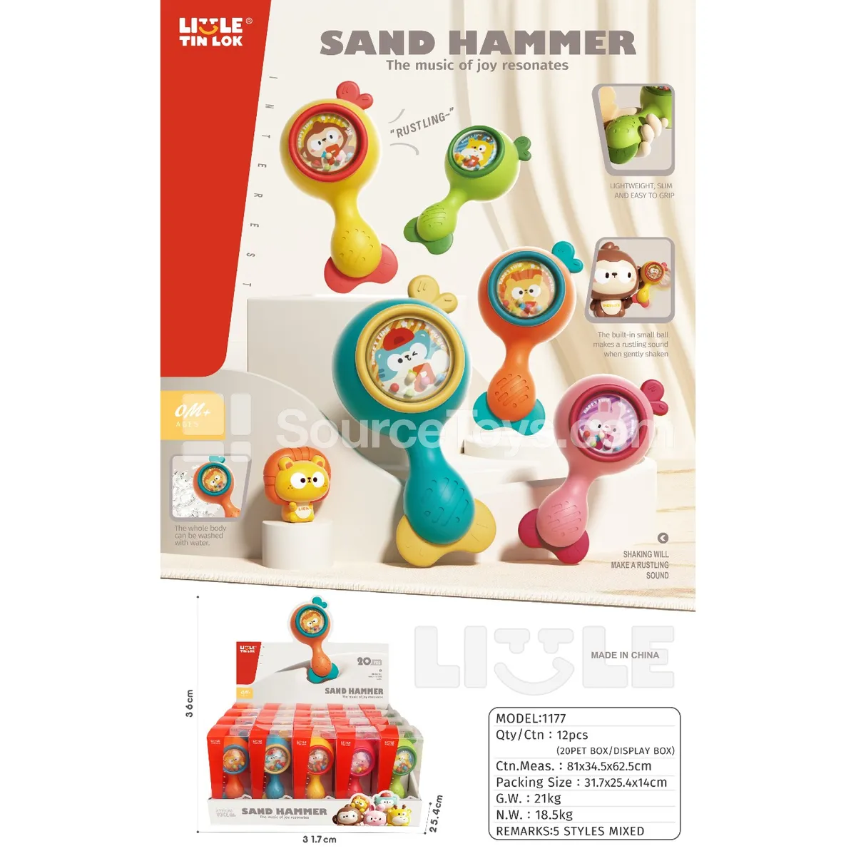 Maracas Display Box