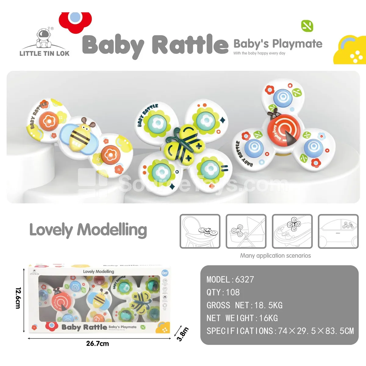 Suction Cup Spinner Toy