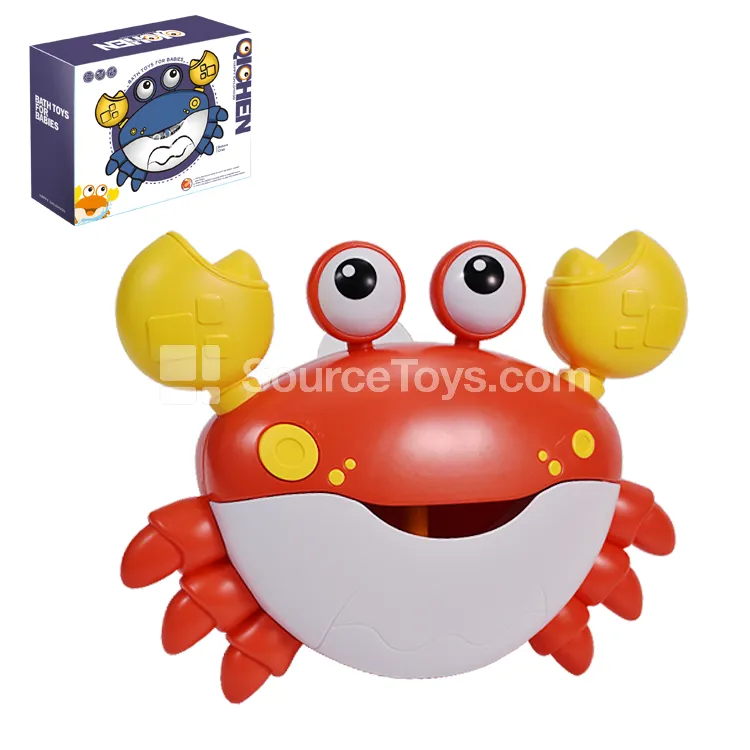 Bubble Blowing Crab Toy (2 AA Batteries Included) Bubble Blowing Crab Toy (2 AA Batteries Included)