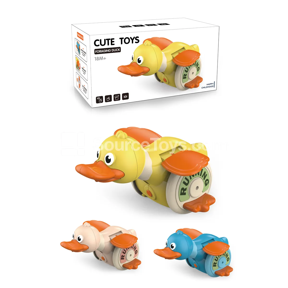 Electric Rotating Duck (Built-in 13300 3.7V 300mAh Battery) Electric Rotating Duck (Built-in 13300 3.7V 300mAh Battery)