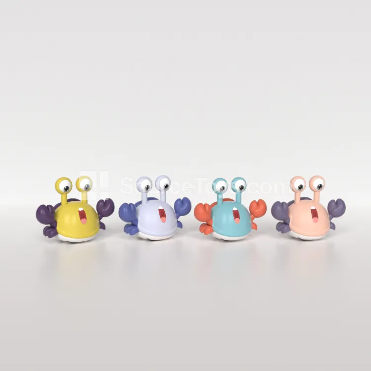 Squeeze Crab Toy with Extending Eyes Squeeze Crab Toy with Extending Eyes