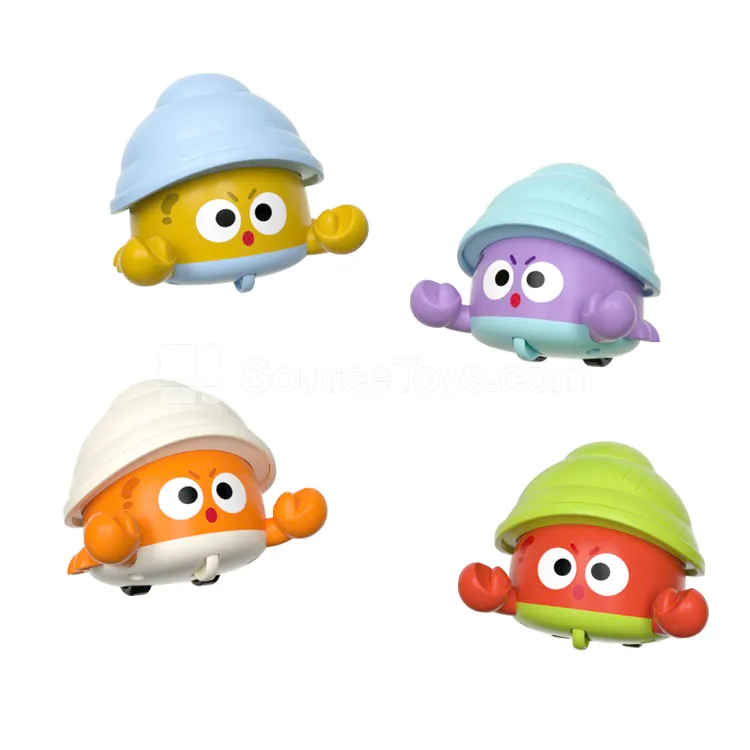 Press-and-Go Hermit Crab Toy