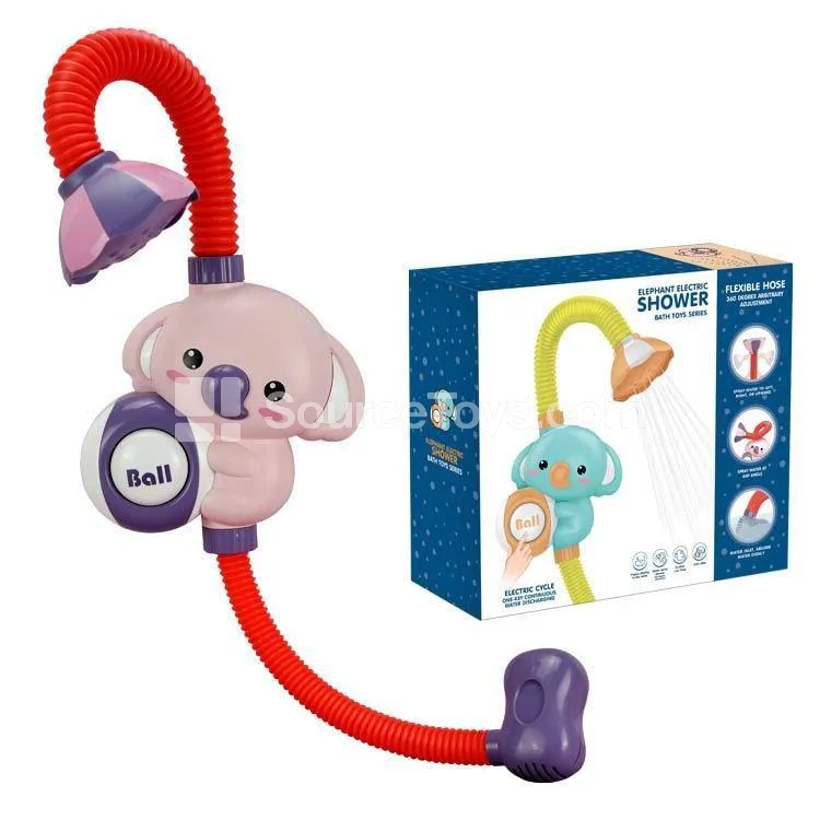 Elephant Electric Shower Spray Toy (3 AA Batteries) Elephant Electric Shower Spray Toy (3 AA Batteries)