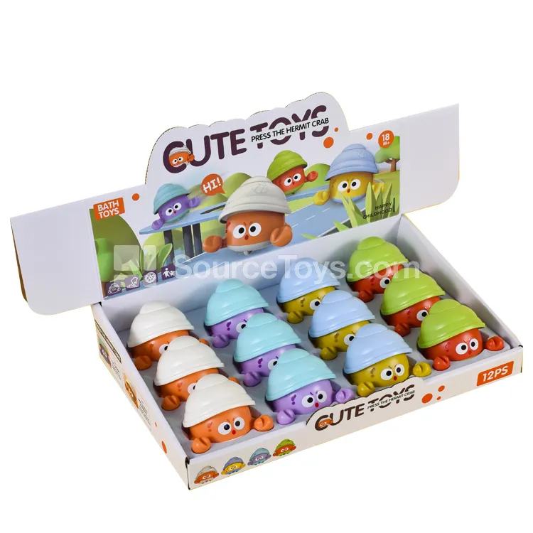 Press Hermit Crab Toy Press Hermit Crab Toy