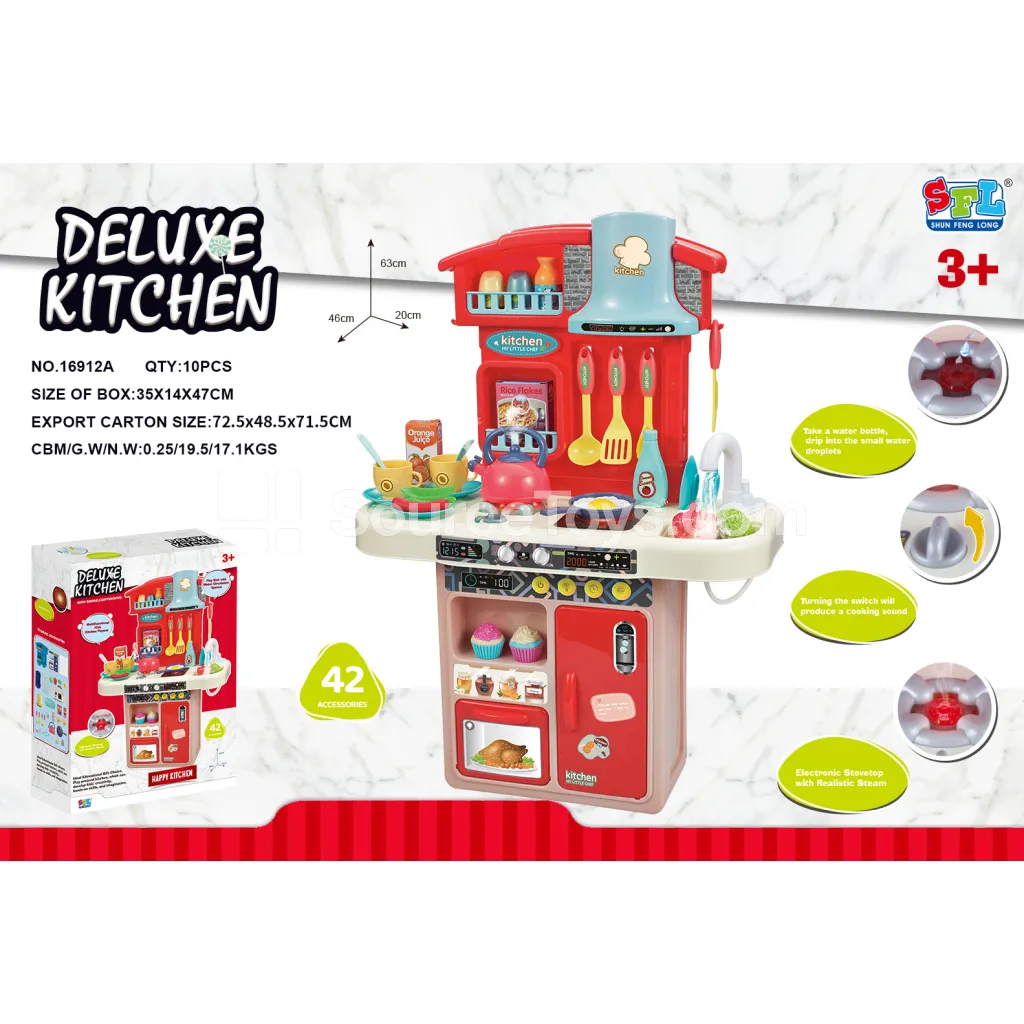 Pretend-play Kitchen Counter