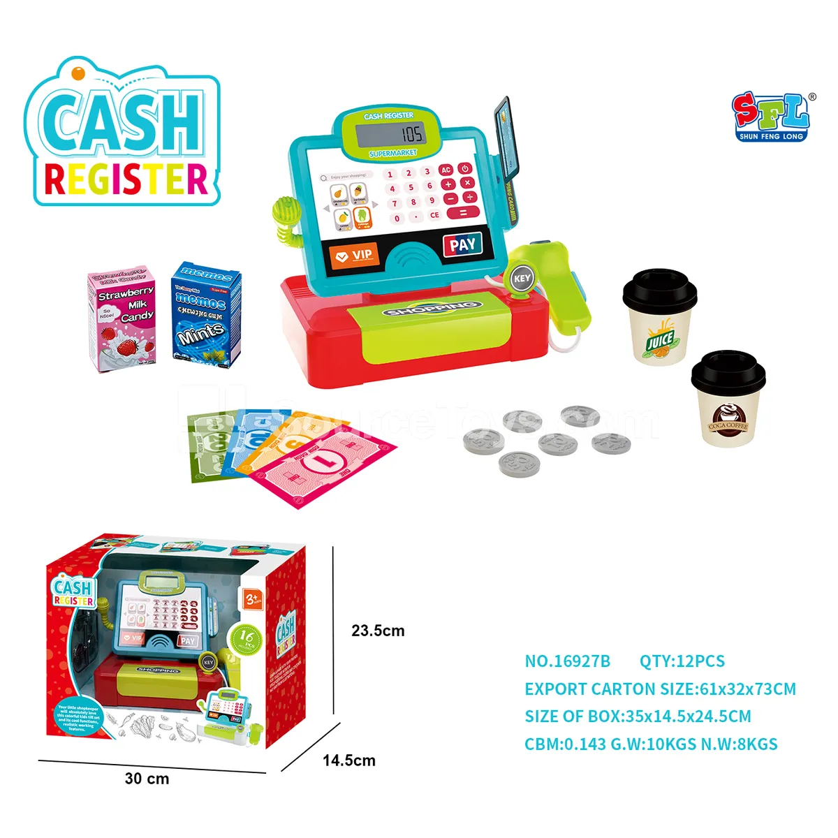 Toy Cash Register