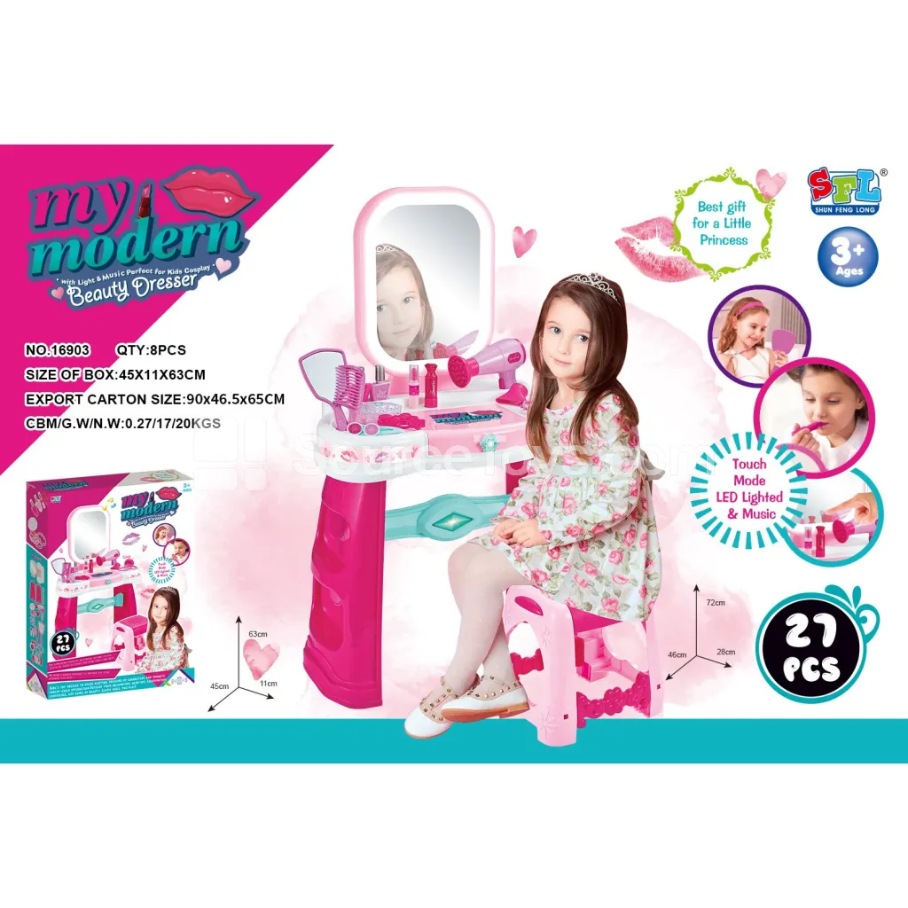 Touch Screen Music & Light Makeup Vanity