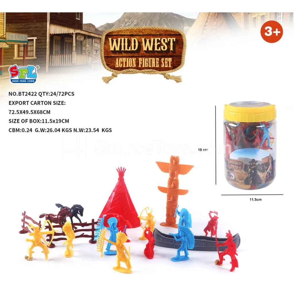 Western Cowboy 40-Piece Set