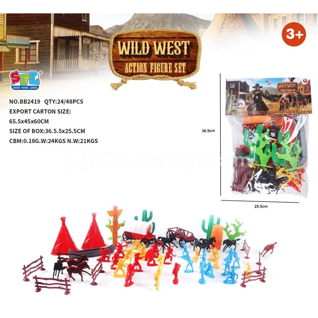 Western Cowboy 70 pcs