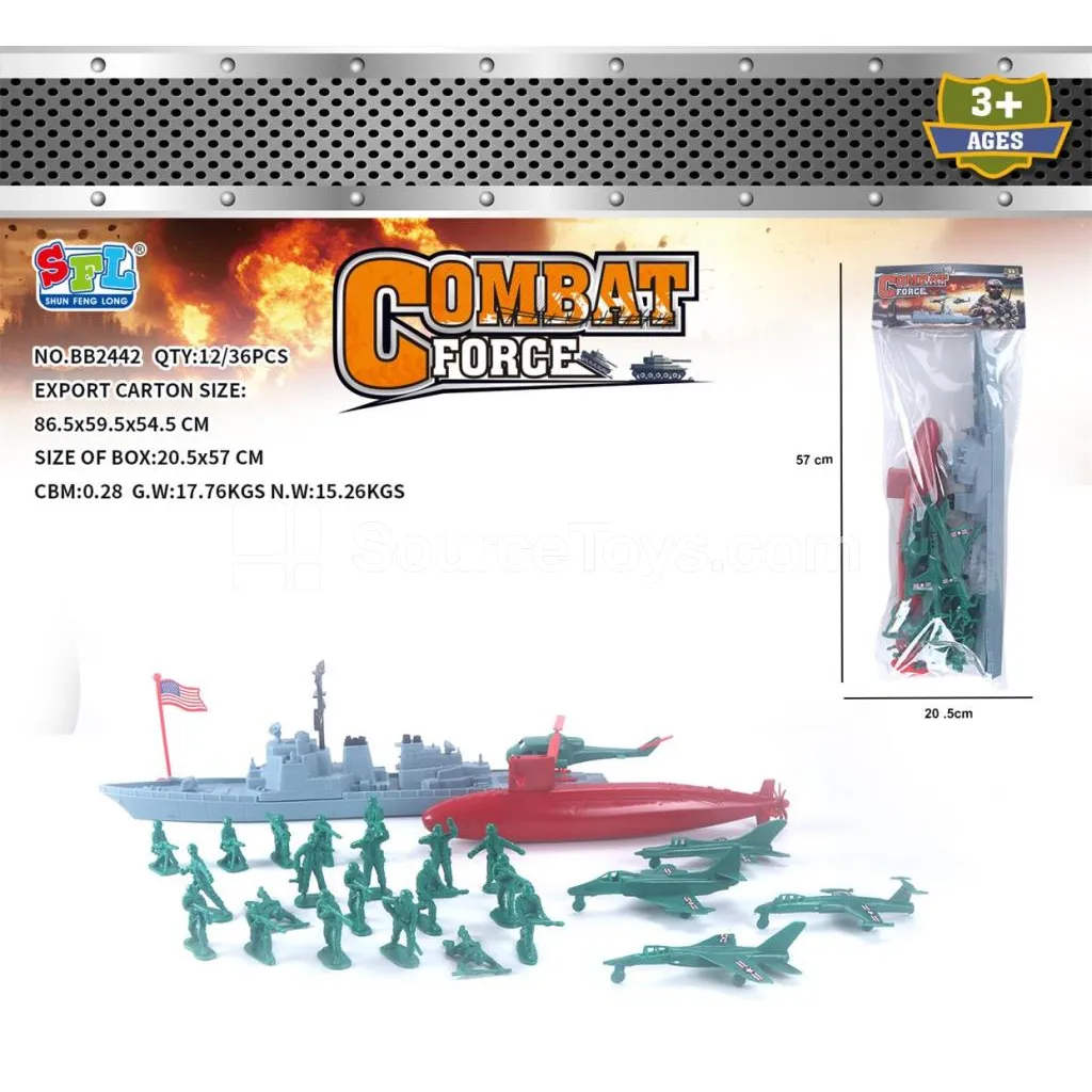 Combat Force 30 PCS Set