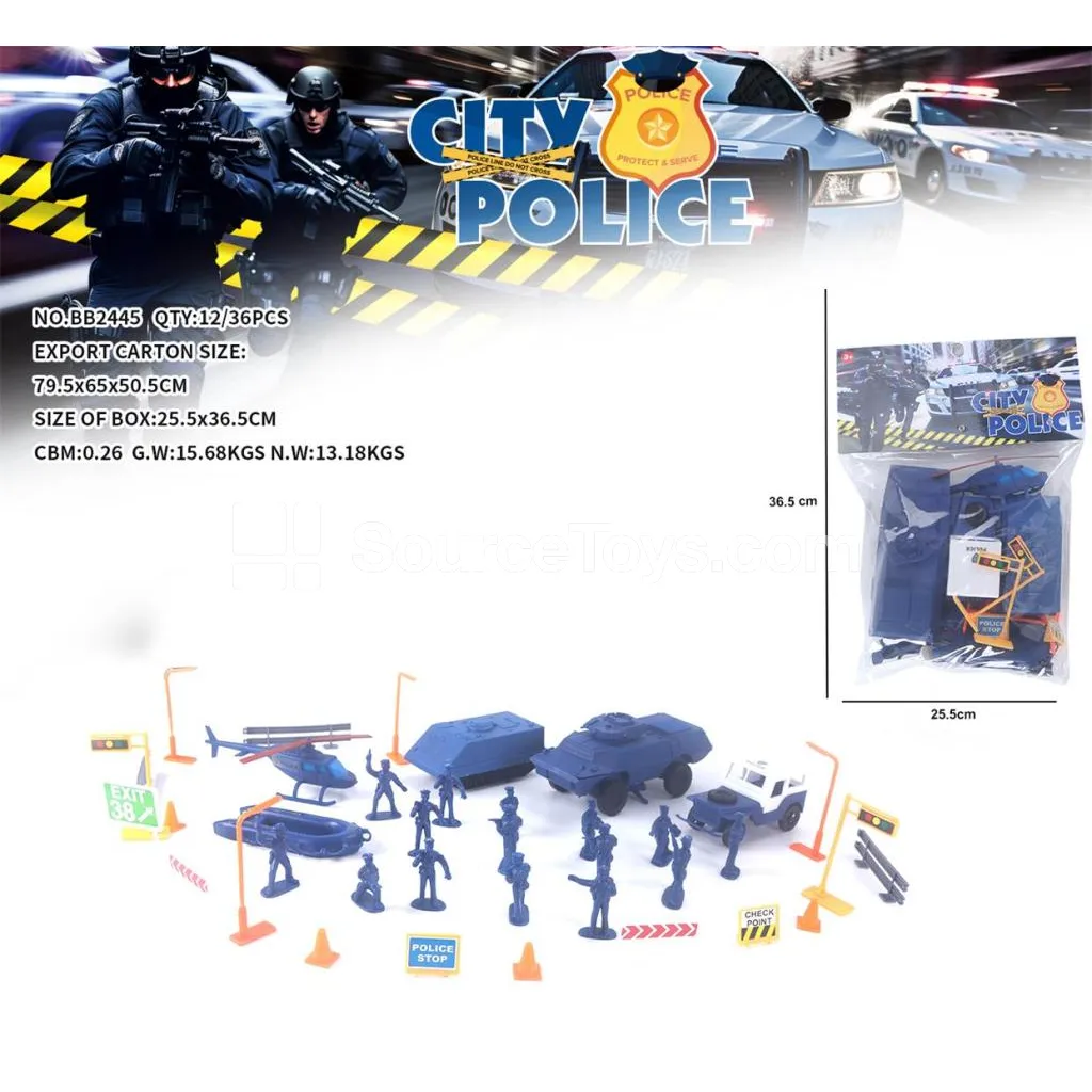 City Police 60 PCS