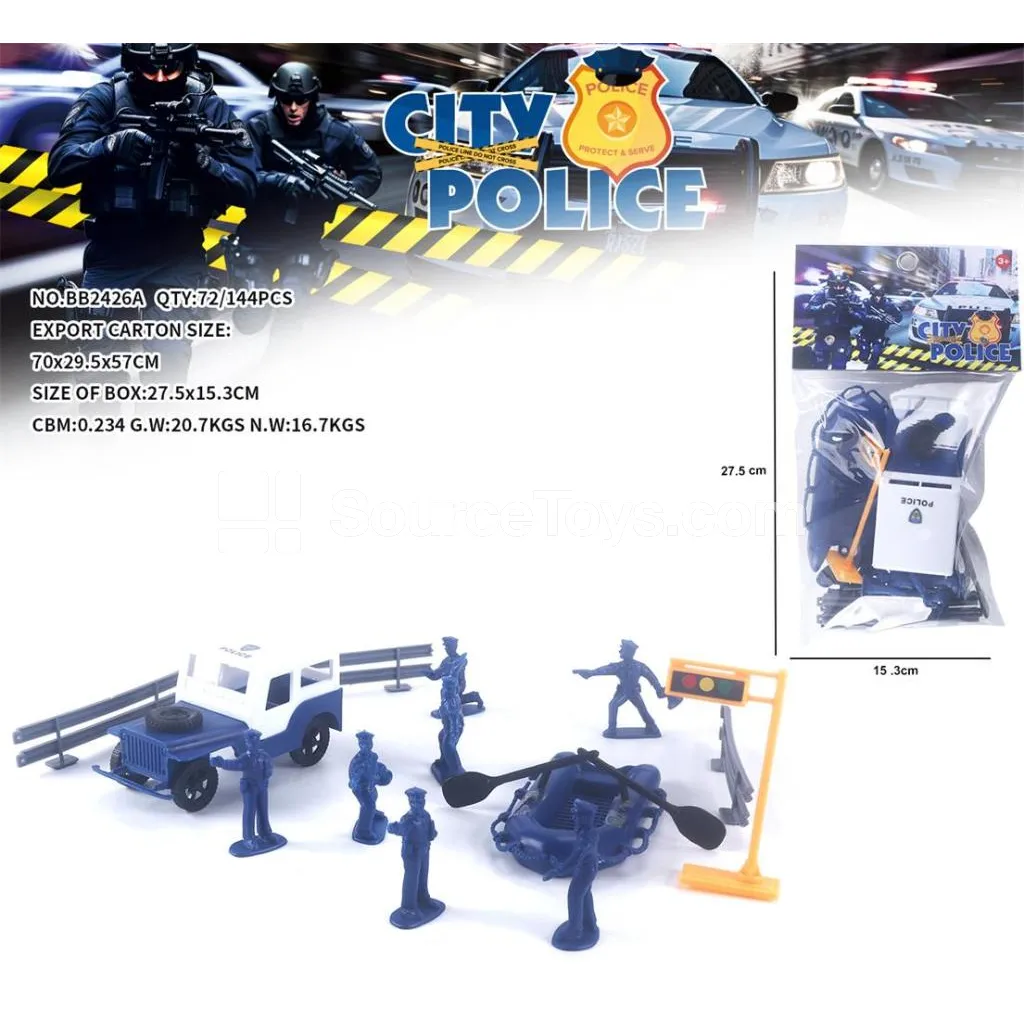 City Police 15-Piece Set City Police 15-Piece Set
