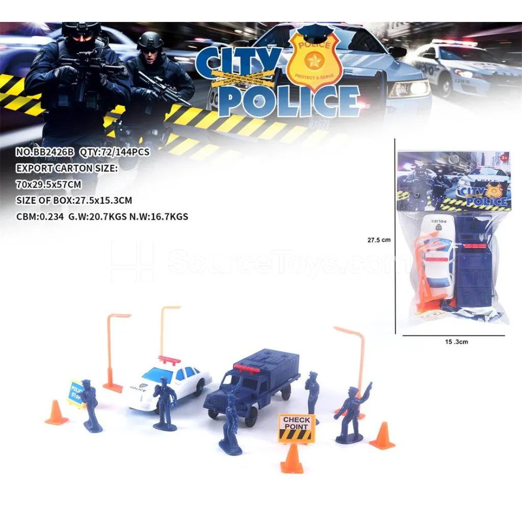 City Police 15 Pieces City Police 15 Pieces
