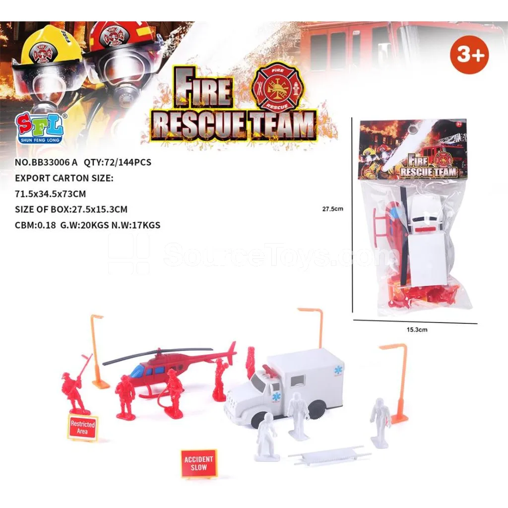 Firefighter 15-Piece Set Firefighter 15-Piece Set