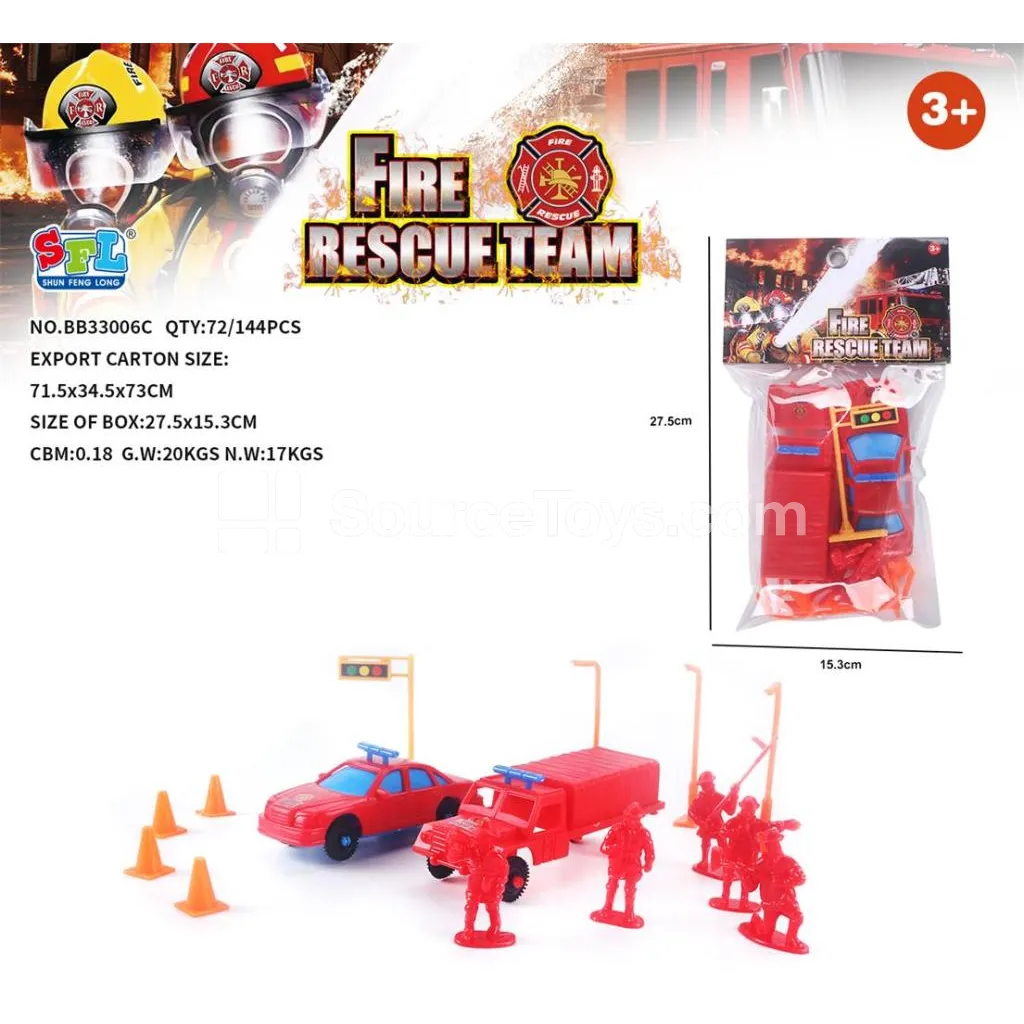 Firefighter 15-Piece Set Firefighter 15-Piece Set