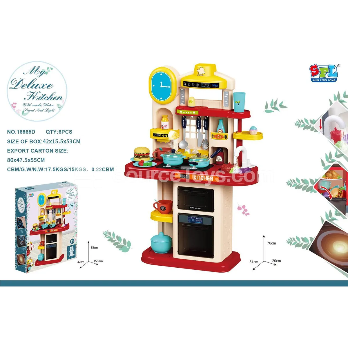 Spray Kitchen Sink Play Set