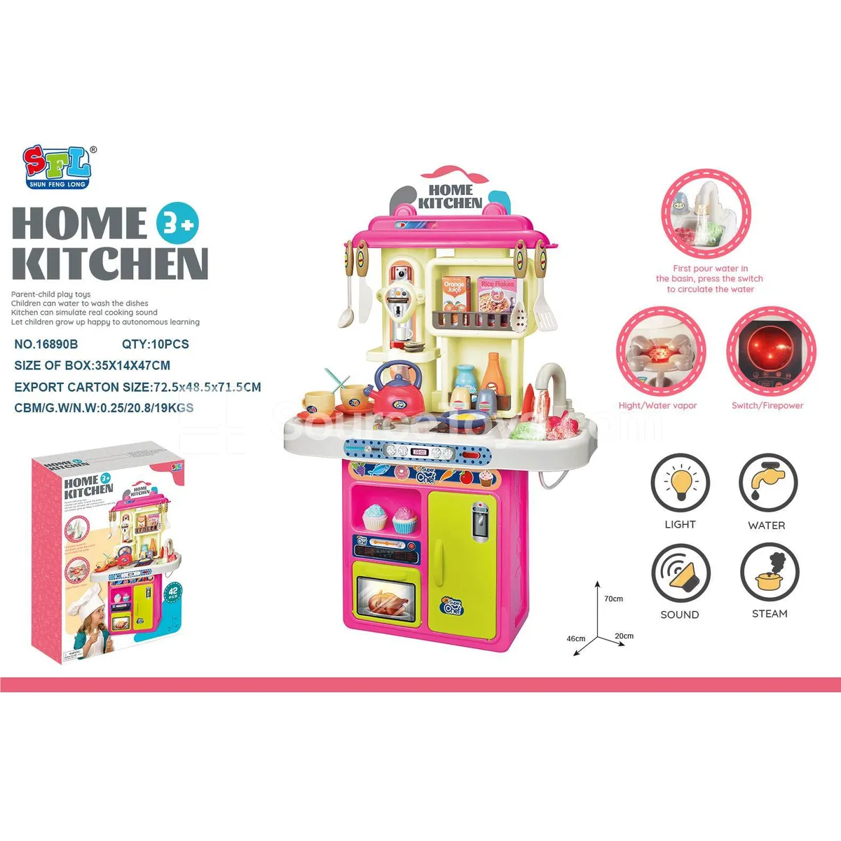 Spray Tableware Station