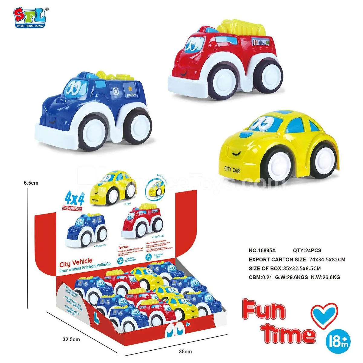 City Express Toy Car