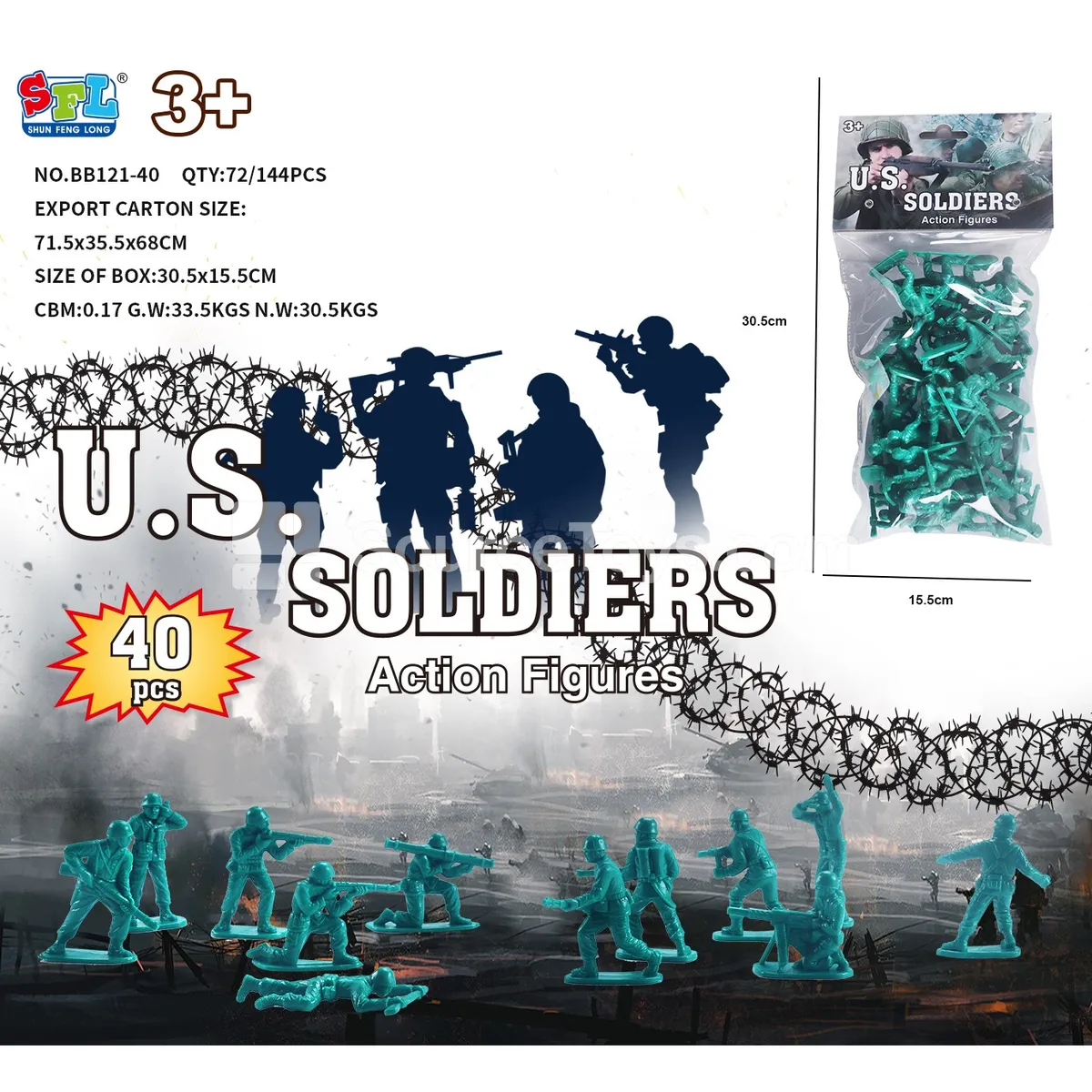 Round-Base Soldier Figure