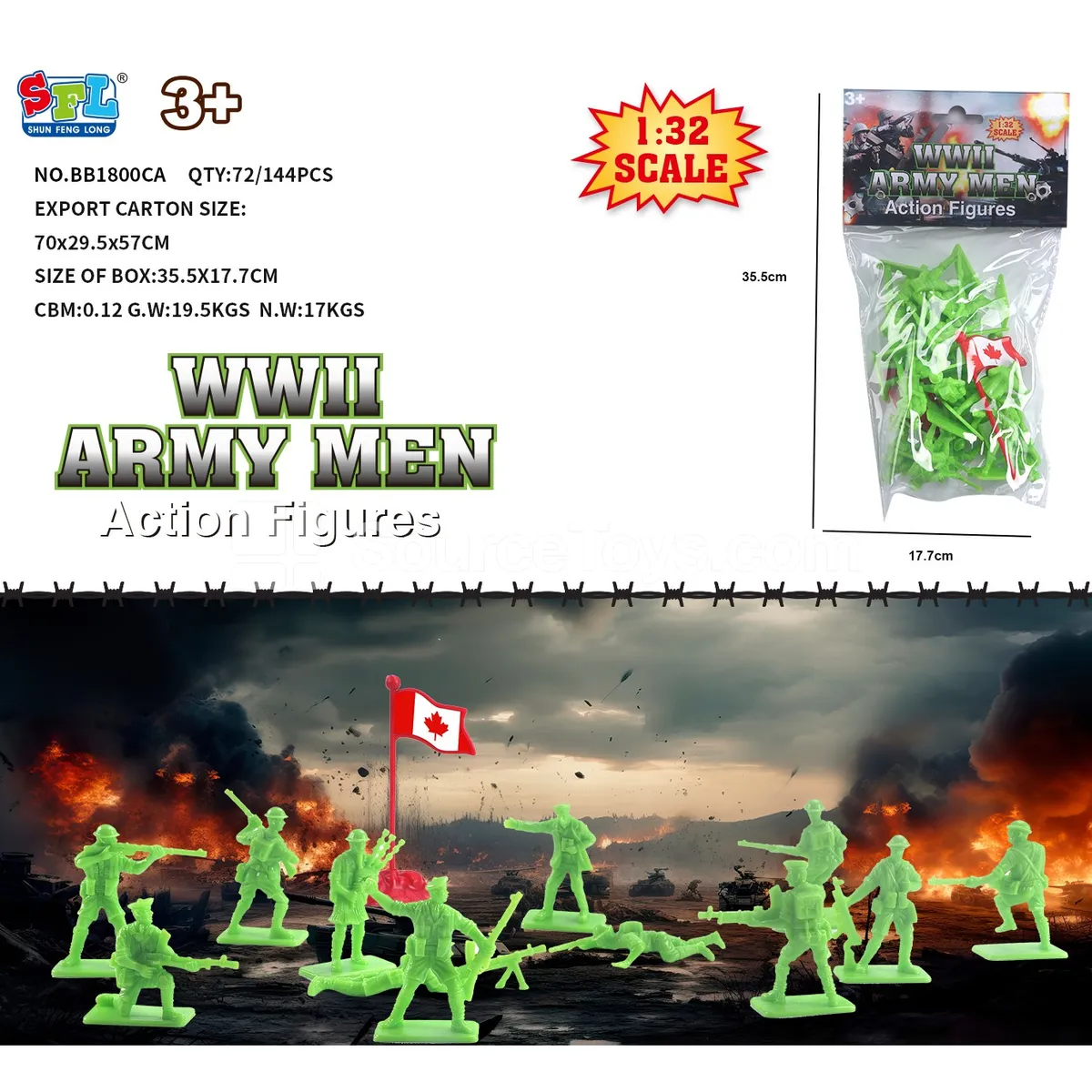 Canadian Soldier Action Figure