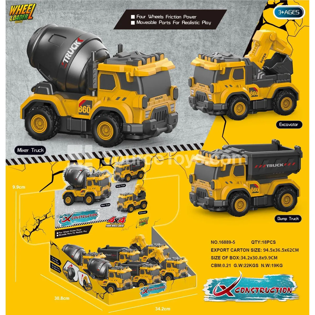 construction vehicle toy